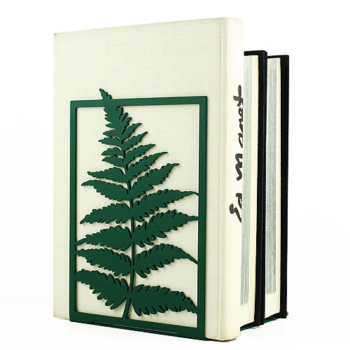 Упор для книг Glozis Fern Green (зеленый)