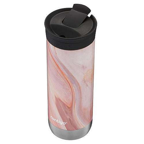 Термокружка Contigo Huron New Couture Pink Marble (590 мл)