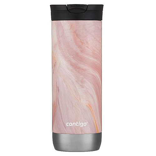 Термокружка Contigo Huron New Couture Pink Marble (590 мл)