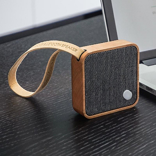 Портативная Bluetooth колонка Gingko Mi Square (вишня)