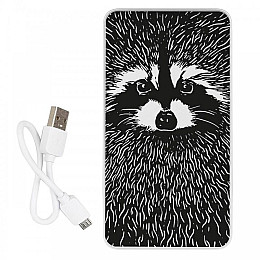 Повербанк (powerbank) Ziz "Єнот" 10000 mAh