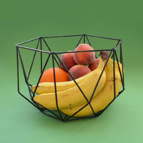 Фруктовниця Geometry (чорна)