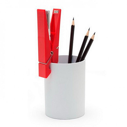 Степлер канцелярський Paper Peg OTOTO (червоний)