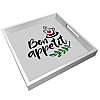 Дерев'яний піднос Bon appetit
