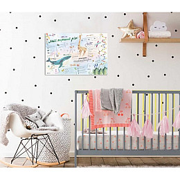 Бебіпостер «Мій перший рік» (українська мова) в тубусі