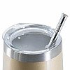 Термостакан со стальной трубочкой Cheeki Wine Tumbler Soft Gold (320 мл)