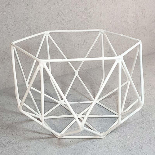 Фруктовниця Geometry (біла)