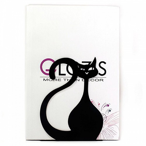 Упор для книг Glozis Black Cat