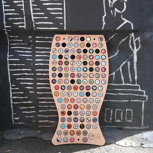 Копилка для пивных крышек Capsboard Beer Glass