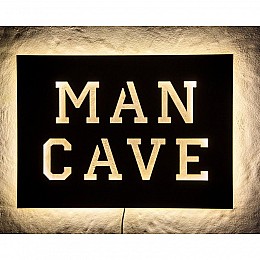 Настінний світильник Man Cave (біле світло)