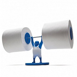 Тримач для туалетного паперу Mr.T Monkey Business (синій)