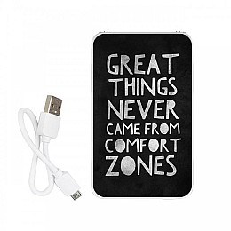 Повербанк (powerbank) Ziz "Покинуть зону комфорта" 5000 mAh