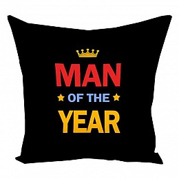 Подушка Man of the year, 40х40 см