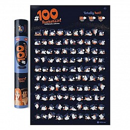 Скретч-постер #100 Дел Kamasutra edition 18+ (английский язык) в тубусе