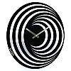 Настінний годинник Hypnosis (чорний)