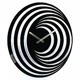 Настінний годинник Hypnosis (чорний)