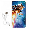 Повербанк (powerbank) Ziz "Енот ракета" 10000 mAh