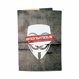Обкладинка на паспорт "Анонімус"