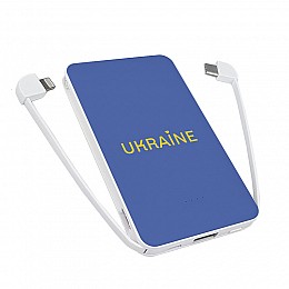 Повербанк (powerbank) ZIZ "Ukraine" 5000 mAh