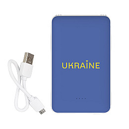 Повербанк (powerbank) ZIZ "Ukraine" 5000 mAh