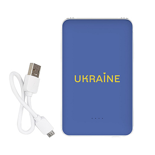 Повербанк (powerbank) ZIZ "Ukraine" 5000 mAh