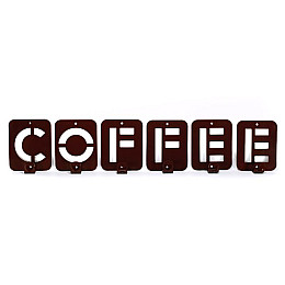 Настенная вешалка для кухни Coffee