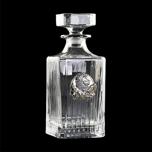 Набор для виски «Директорский Квинта» Boss Crystal (графин + 4 стакана)