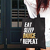 Еко сумка Market "Eat Sleep Dance Repeat"