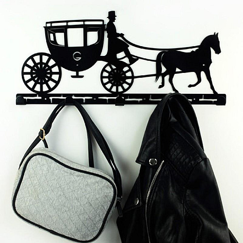 Настінна вішалка для одягу Carriage