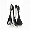 Набір кухонного приладдя Sparrow Serving Set Qualy (чорний)