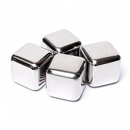 Кубики для віскі з мішечком Decanto (4 шт.)