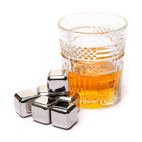 Кубики для віскі з мішечком Decanto (6 шт.)