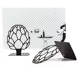 Тримачі для книг Артишок (чорний)