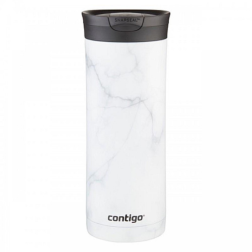 Термокружка Contigo Huron Couture Snapseal White Marble (590 мл)