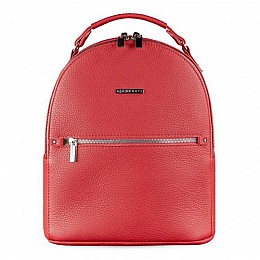 Жіночий шкіряний міні-рюкзак Kylie (червоний)