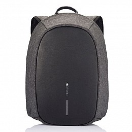 Женский рюкзак антивор с тревожной кнопкой XD Design Bobby Cathy Black (серый-черный)