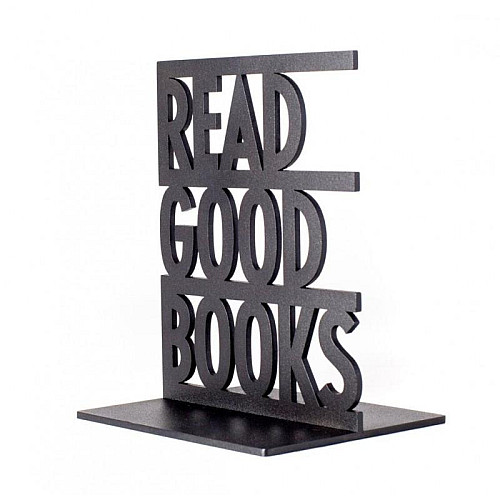 Тримач для книг Read Good Books (чорний)