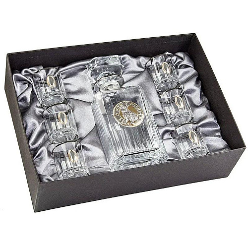 Набір для алкоголю «Кролик-23» Boss Crystal (графин + 6 стопок)