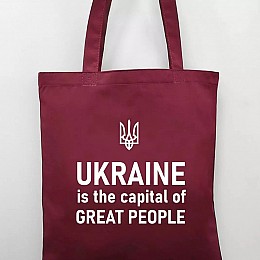 Эко сумка Market Ukraine is the capital of great people