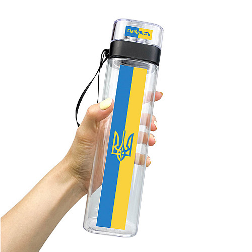 Пляшка для води ZIZ "Герб синьо-жовтий" (700 мл)