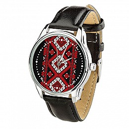 Женские наручные часы ZIZ "Вышиванка" (черный)
