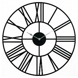 Большие настенные часы Cambridge Black (черные)