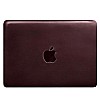 Кожаный чехол Side для MacBook 13'' (бордовый) кожа Crazy Horse