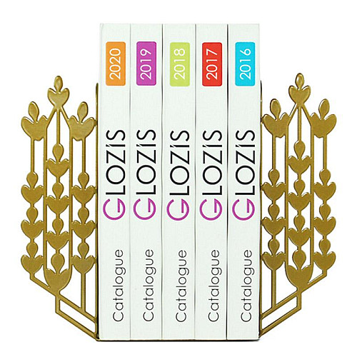 Держатели для книг Glozis Grano (бронза)