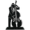 Металевий упор для книг Glozis Jazz (чорний)