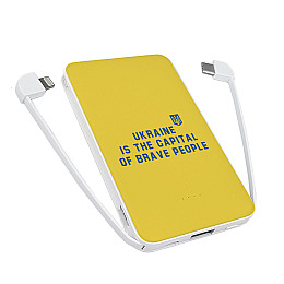 Повербанк (powerbank) Ziz "Brave People" 10000 mAh