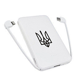 Повербанк (powerbank) ZIZ "Герб України" 5000 mAh