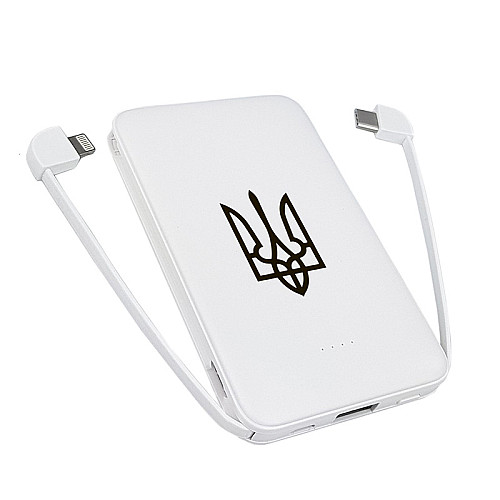 Повербанк (powerbank) ZIZ "Герб України" 5000 mAh