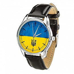 Жіночій наручний годинник ZIZ "Прапор України" (чорний)