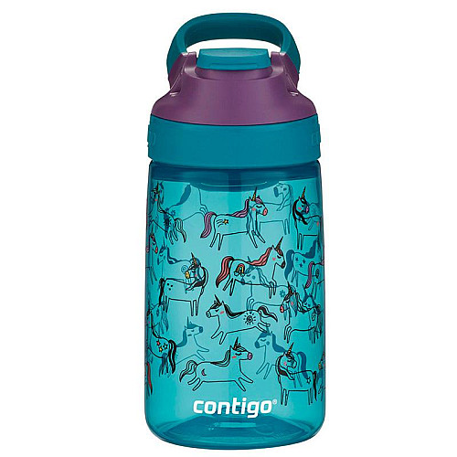 Детская бутылка для воды Contigo Gizmo Sip Unicorn Eggplant (420 мл)